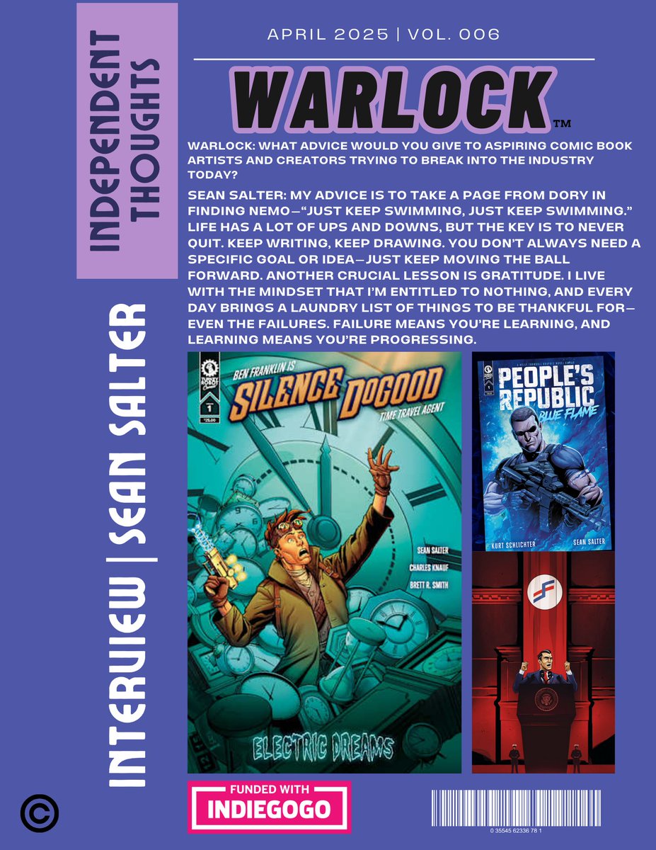 WarlockComics's tweet image. WARLOCK (Independent Comics Magazine) Apr | Vol. 006 Part Two (Pg5-8) #Comicsgate #ComicArt @EthanVanSciver @shanedavisart @JonMalin @SaltyDraws @__RiseAgain__ @retroboy1983 @WartTheWizard @EnjetiArt @aaronlopresti @andysmithart @ArtThibert @44numskull @gnolan12 @BillyTucci