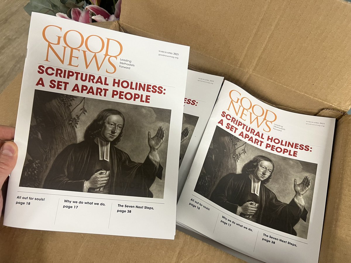 The <a href="/TheJWInstitute/">The John Wesley Institute</a>’s <a href="/goodnewsmag/">Good News Magazine</a> is now in print! Thrilled to have contributions from the pan-Wesleyan family, all aimed at formation.