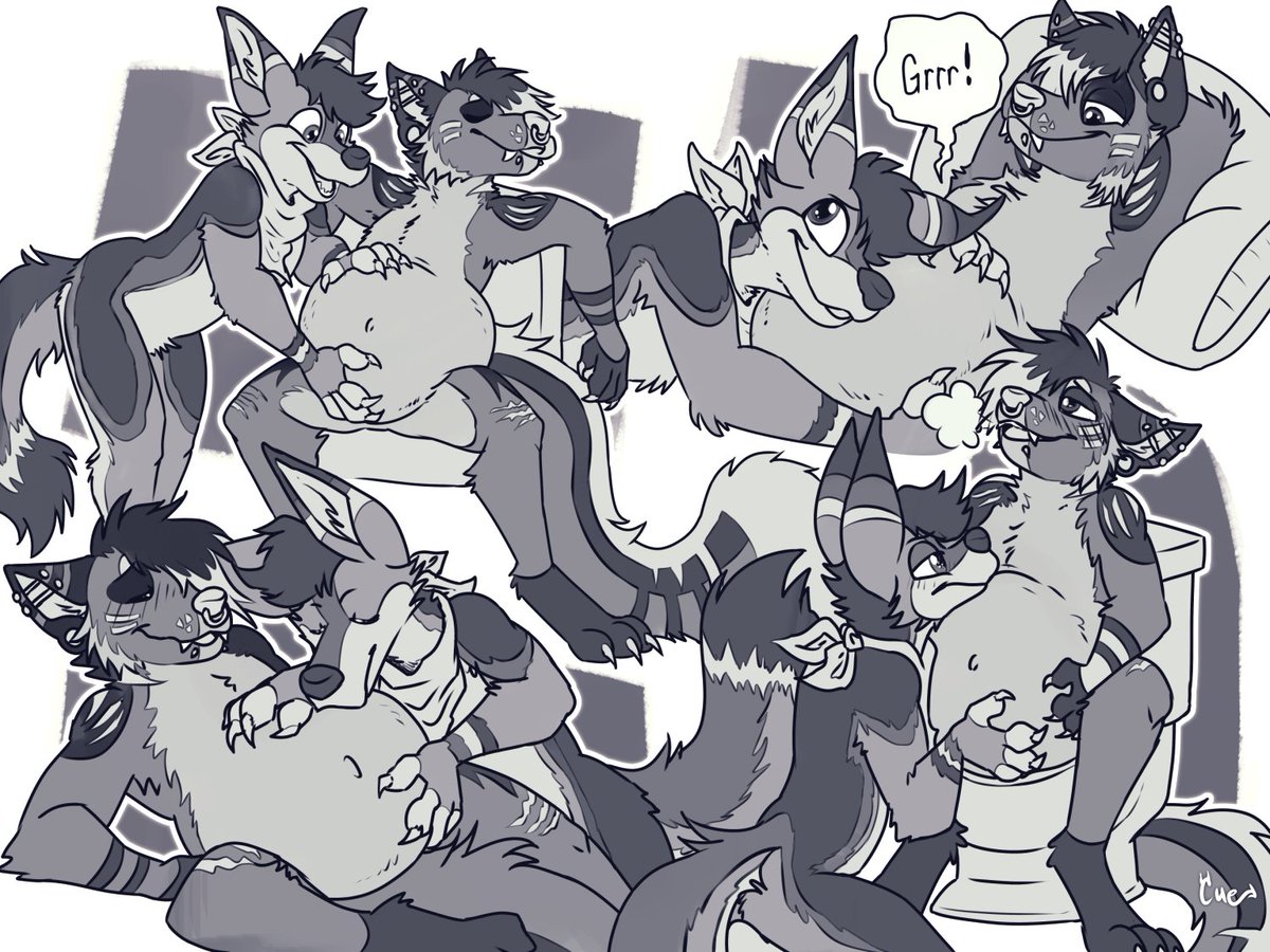 CueDouble's tweet photo. CW- Belly worship, Toilet
Commission I finally finished for @CrimsonTeef ;w; Thanks for the patience. I'm happy with the outcome! https://t.co/WMq37AlmQL