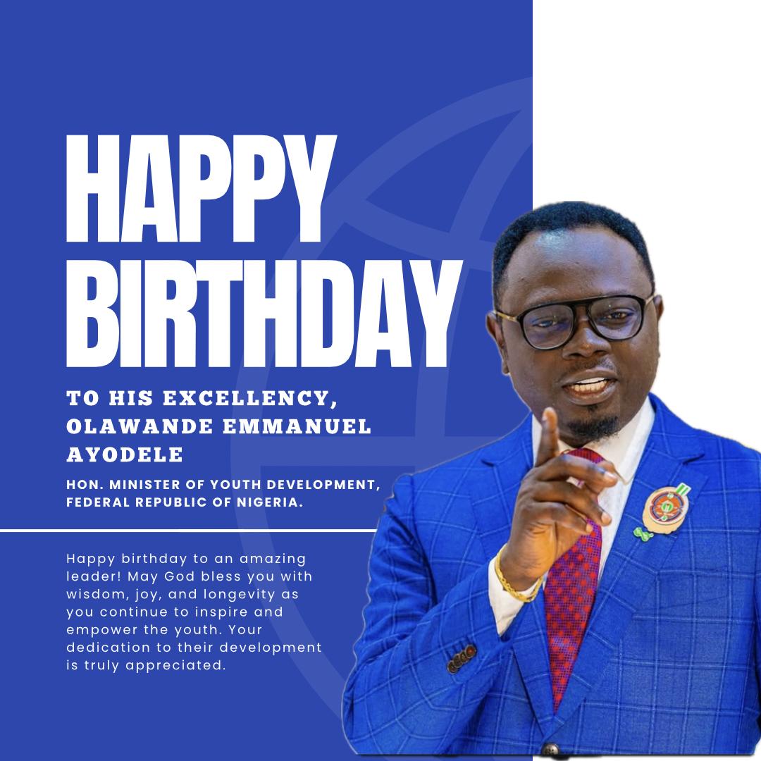 HikmatHaruna's tweet photo. Happy birthday to an amazing leader! May God bless you with wisdom, joy, and longevity as you continue to inspire and empower the youth. Your dedication to their development is truly appreciated.
@ayowisdom_ https://t.co/IhFXRSAUlE