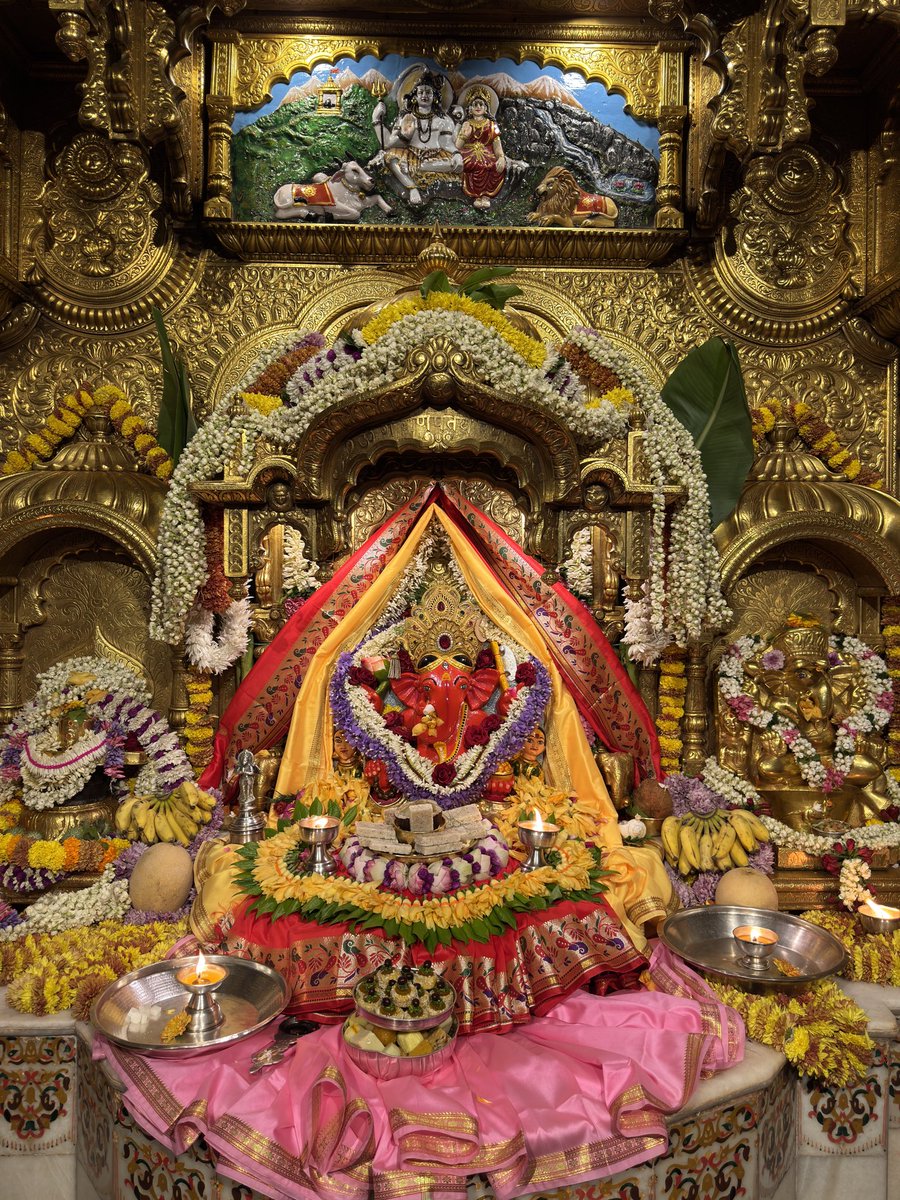 SVTMumbai's tweet photo. 🙏 गणपती  बाप्पा मोरया 🌺मंगलमूर्ती मोरया 🙏०८/०४/२०२५
🙏Ganapati Bappa Moraya 🌺 Mangalmurti Moraya  🙏08/04/2025 https://t.co/SiJLDT5bkI