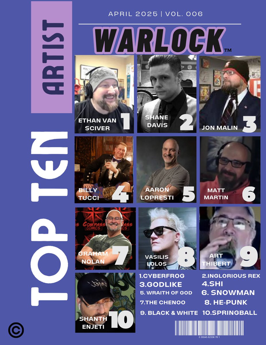 WarlockComics's tweet image. WARLOCK (Independent Comics Magazine) Apr | Vol. 006 Part One (Pg1-4) #comics #Comicsgate @EthanVanSciver @shanedavisart @JonMalin @BillyTucci @gnolan12 @aaronlopresti @EnjetiArt @SaltyDraws @WartTheWizard @dickandcomix @DanLawlis @__RiseAgain__ @ArtThibert @VLolosOfficiel