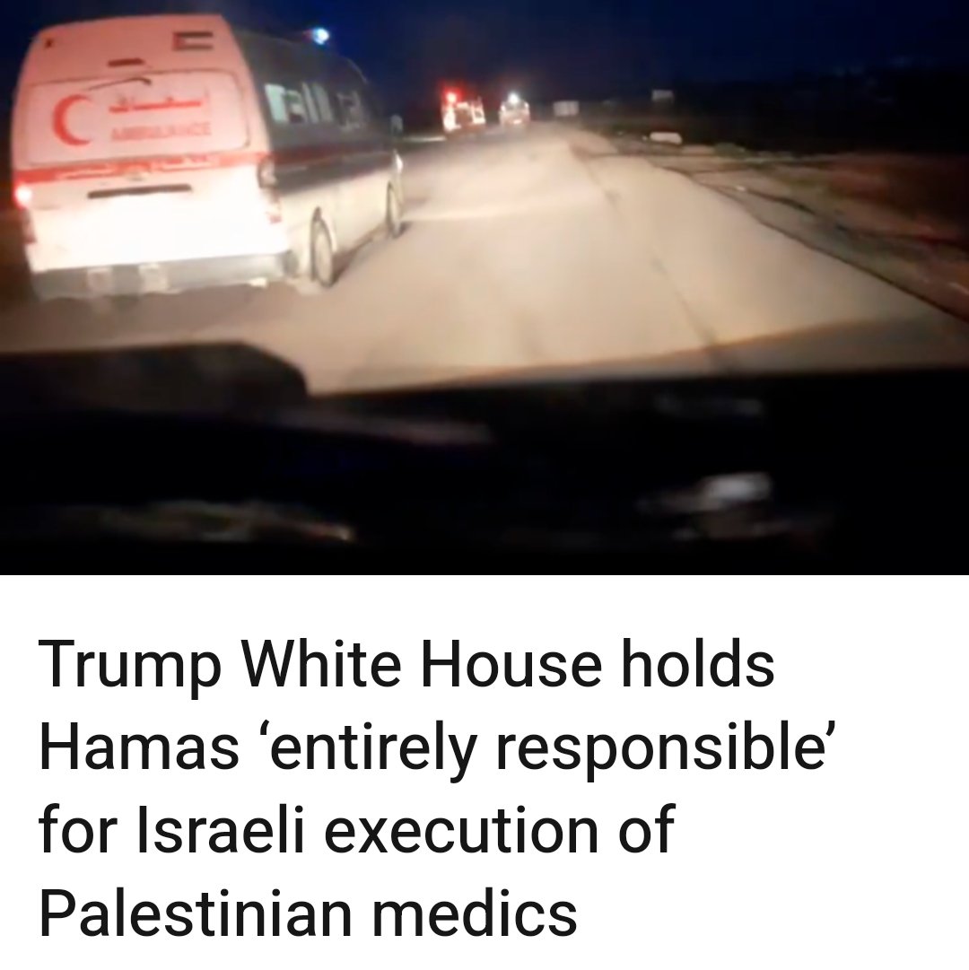 timand2037's tweet image. Utterly cynical. Just as Nazi Germany murdered entire villages as revenge for partisan attacks, so Nazi USrael continues to slaughter Gaza civilians and professionals in retaliation for Resistance attacks. thegrayzone.com/2025/04/07/tru…