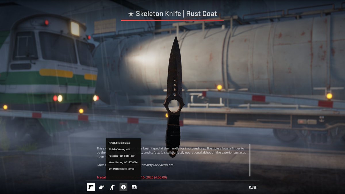 10 cases after my other knife, only opened 5 today and got this beauty