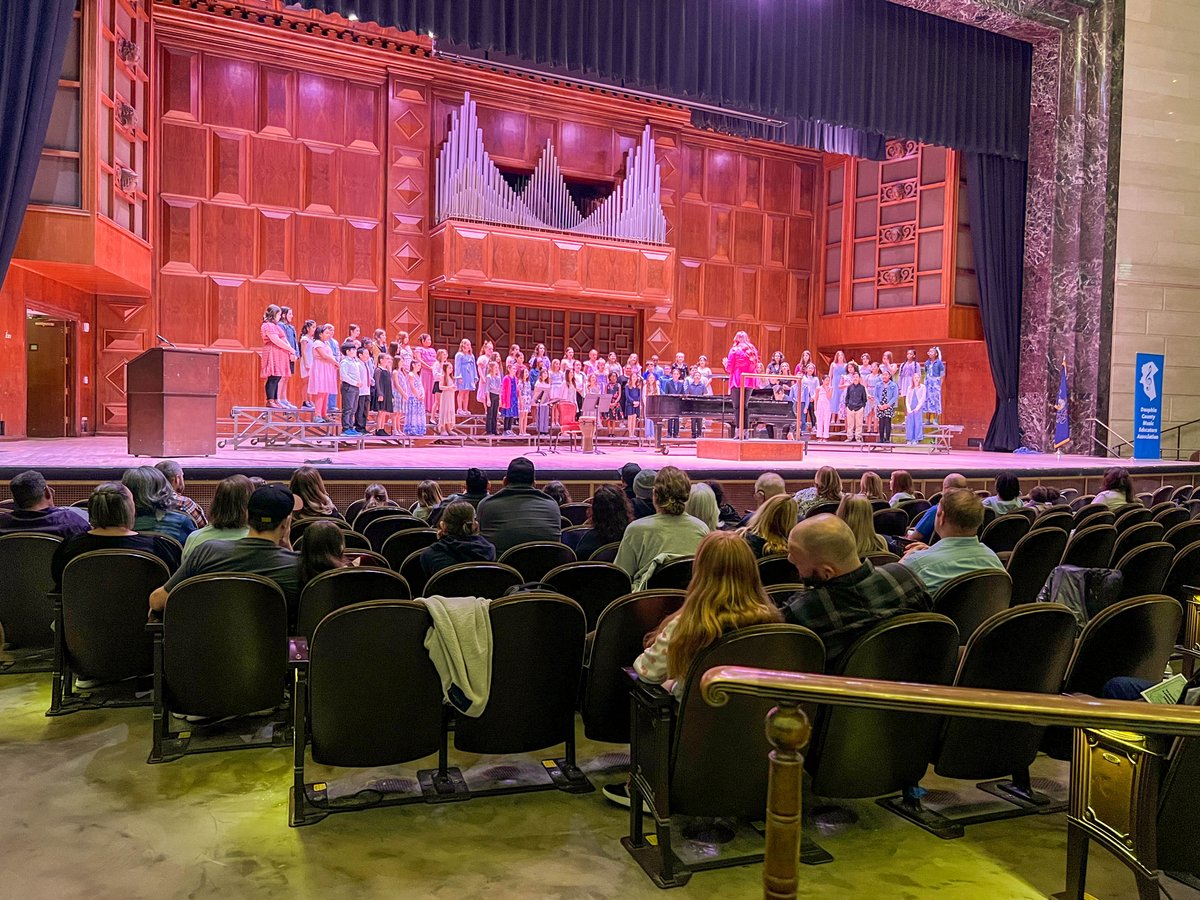 🎵 County Choral Festival! This weekend, learners from across the district participated in the 70th annual Dauphin County Choral Festival at the forum!