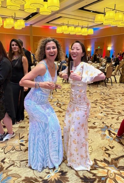 (Academic GI + female + chicken tender) x 2 = automatic friends 👯‍♀️ 

Grateful for <a href="/ScrubsNHeels/">Scrubs & Heels</a> to have the  opportunity to meet so many badass women and reconnect with lifelong friends