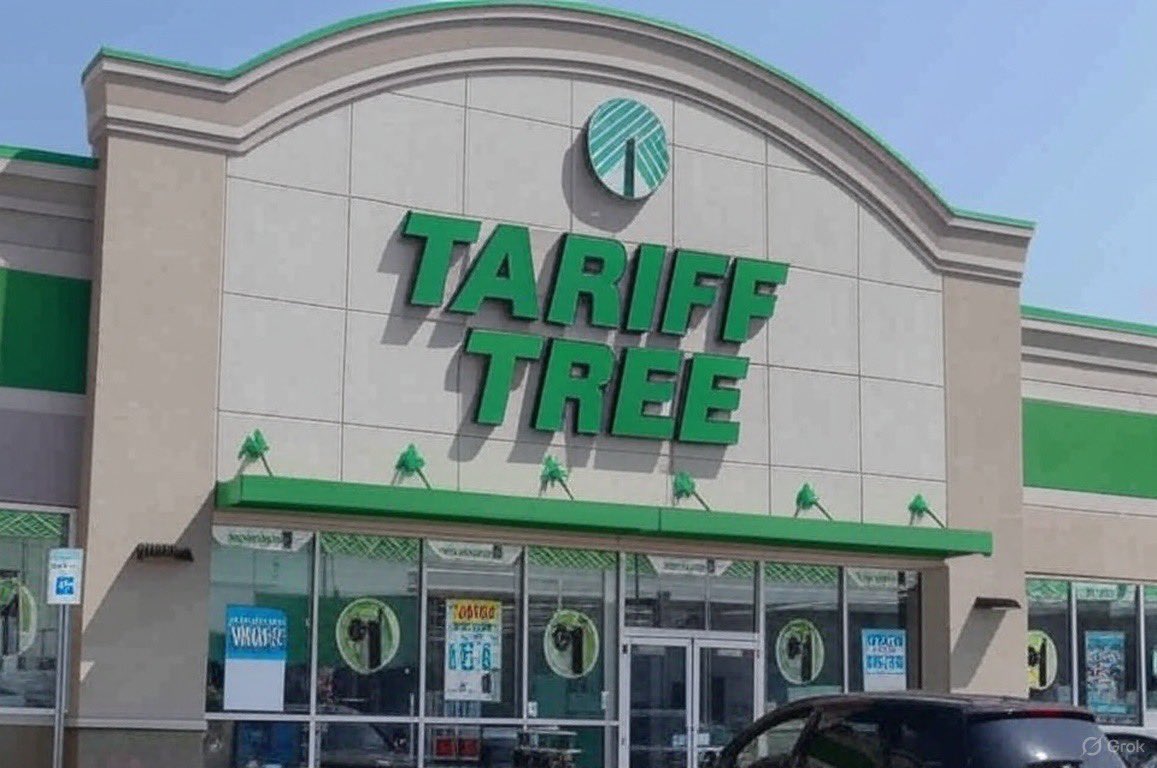 MaglingerRyan's tweet image. Crazy to see prices already being adversely affected, at the local market of Chinese goods down the street… so much so they already changed their name.