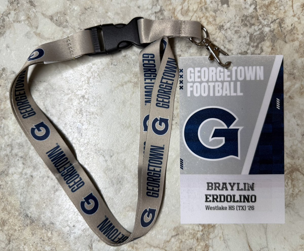Braylin Erdolino (@42erdolino) on Twitter photo Had a great visit to <a href="/HoyasFB/">Georgetown Football</a> for Junior Day this past weekend. Thank you to <a href="/coachsgarlata/">Coach Sgarlata</a> <a href="/CoachRamey_/">Gary Ramey Jr.</a> <a href="/CoachRSpence/">Robert Spence</a> <a href="/HoyasFBRecruit/">HoyasFBRecruiting</a> and the entire Georgetown University staff for the invite and hospitality. <a href="/RocCarmichael/">Roc Carmichael</a> <a href="/dhglover/">🏈Coach Glove🏈</a> Had a great visit to <a href="/HoyasFB/">Georgetown Football</a> for Junior Day this past weekend. Thank you to <a href="/coachsgarlata/">Coach Sgarlata</a> <a href="/CoachRamey_/">Gary Ramey Jr.</a> <a href="/CoachRSpence/">Robert Spence</a> <a href="/HoyasFBRecruit/">HoyasFBRecruiting</a> and the entire Georgetown University staff for the invite and hospitality. <a href="/RocCarmichael/">Roc Carmichael</a> <a href="/dhglover/">🏈Coach Glove🏈</a>