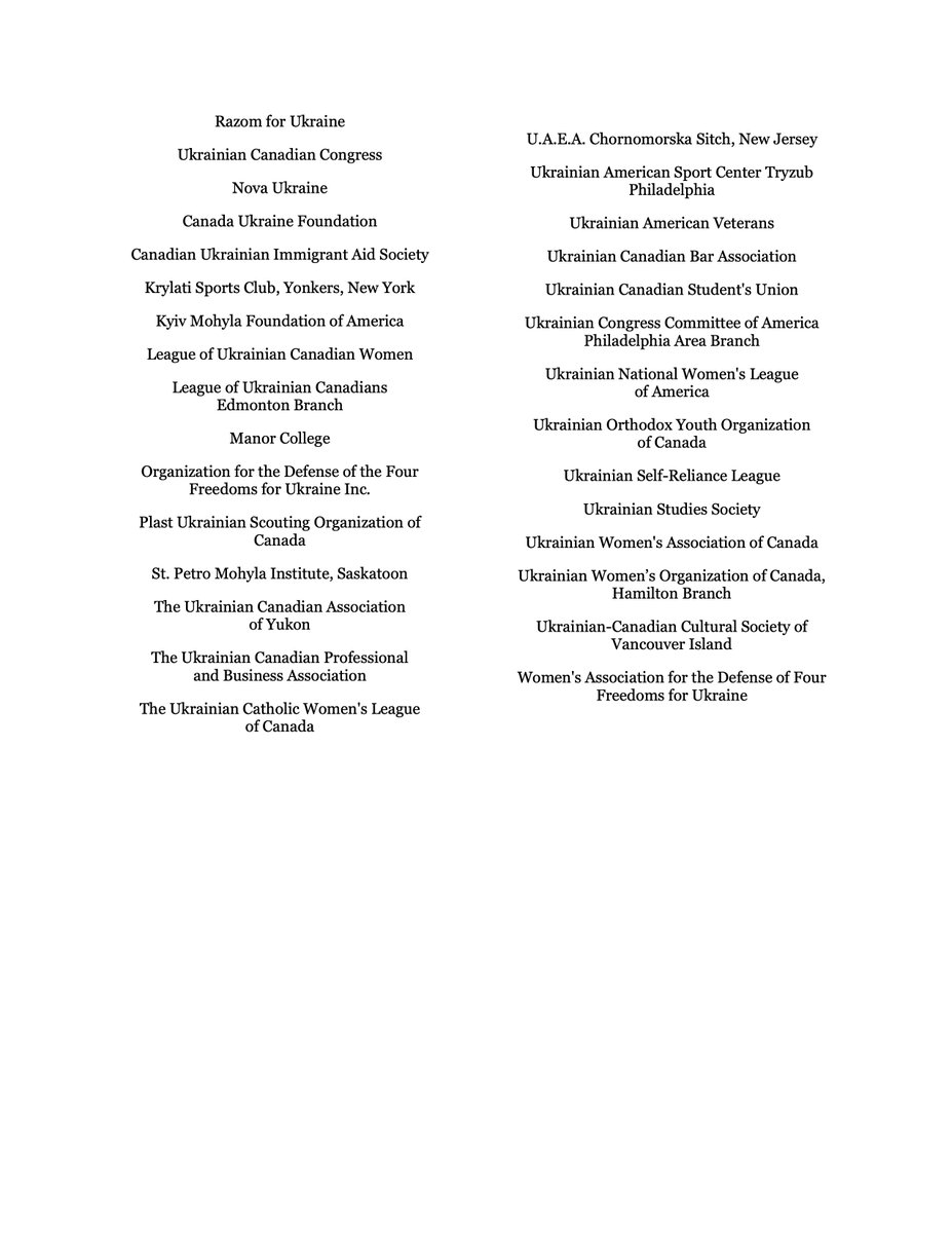 A coalition of 31 Ukrainian-American and -Canadian community organizations have sent an open letter to <a href="/NHL/">NHL</a> Commissioner Gary Bettman calling on the league to oppose an proposed expo game with the <a href="/khl_eng/">KHL</a> in a bid to smooth over U.S.-Russia relations. 
Read the exclusive in