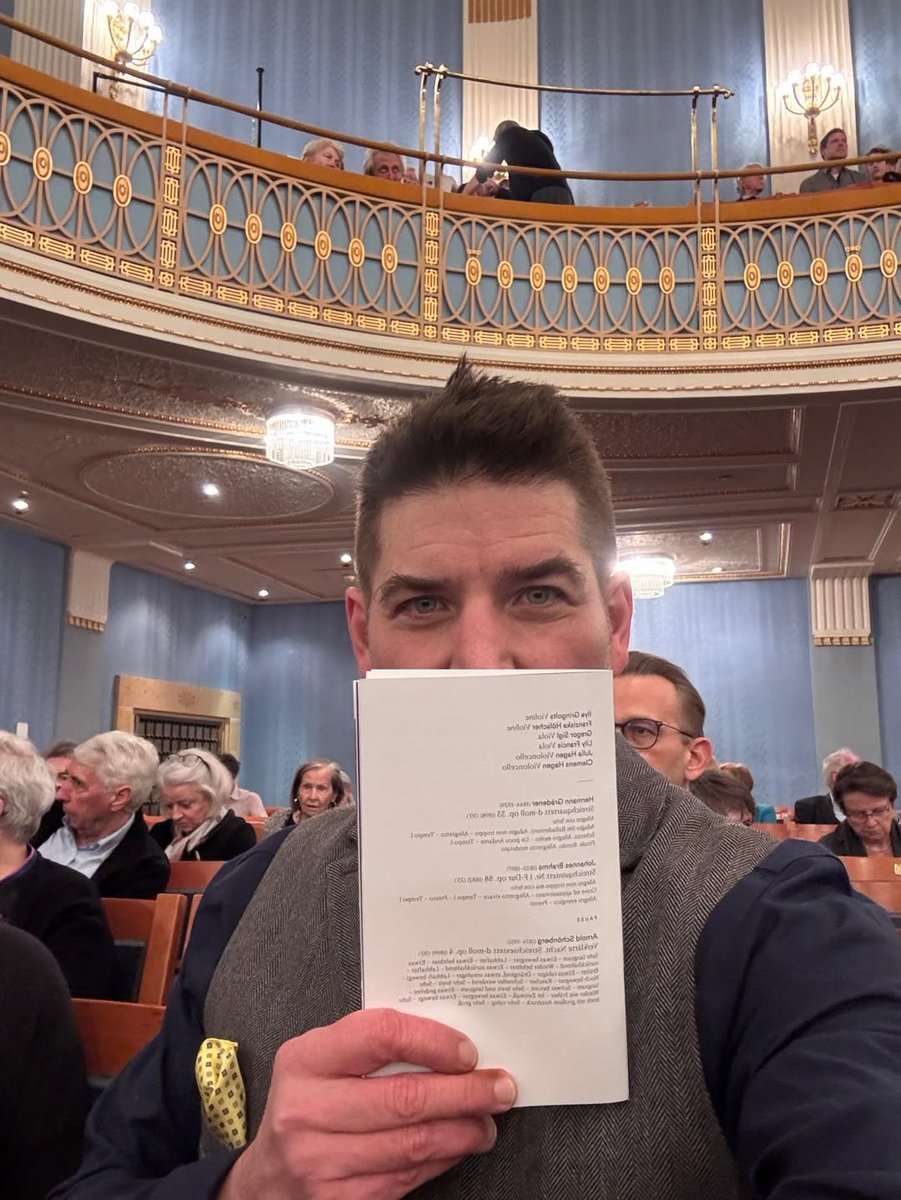 ClassicalCritic's tweet photo. intonation-sketchy #Weidringer for a dismal first half (blame resting solely on the violins) and an excellent #TransfiguredNIght with Ilya Gringolts, Lily Francis, et al. https://t.co/boO8pjxI7u
