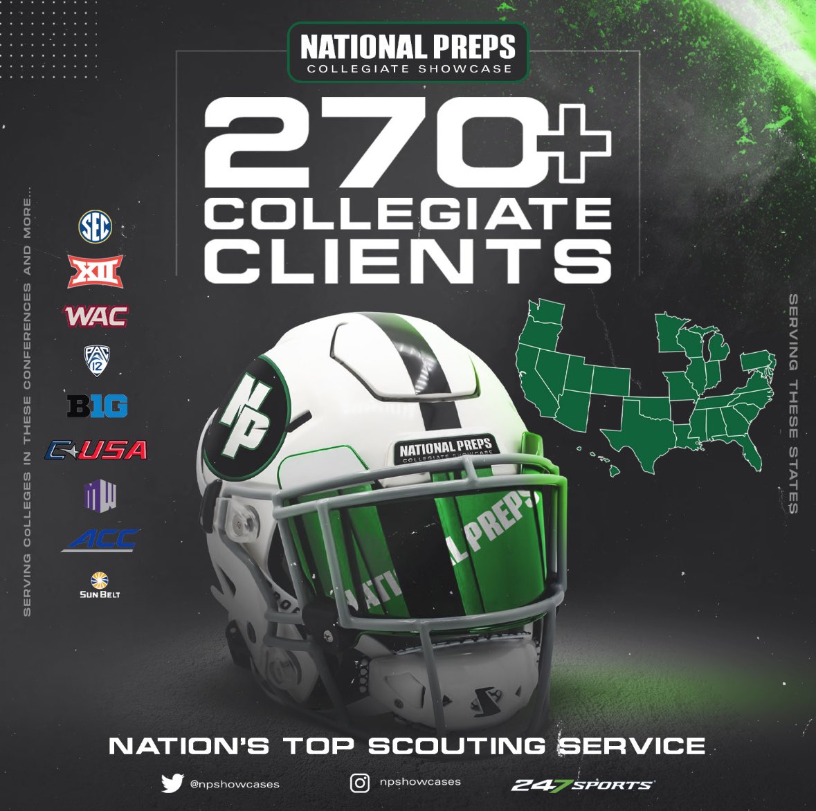 tdhald's tweet image. Spring Eval Period is coming up🏈 ‼️
Prospects: DM me to make your profile info is updated 📱📧🏡 for our reports going out to 270 Colleges ➡️ 🇺🇸
26s - DM me with updated GPA/Test Scores/Transcript🎓
HS Coaches hit me up with your spring workout calendar📅
#WhyNP
@NPCoachZim