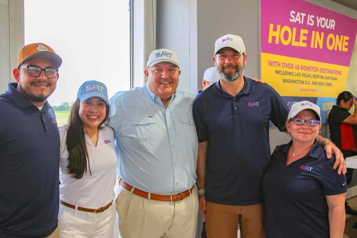 Congrats to all the amazing players who competed in the #ValeroTexasOpen this past weekend, and thank you to all the visitors who came by our SAT tent! 🏆⛳️🙌 It’s an honor to support such a prestigious event that raises funds for our community’s youth!
