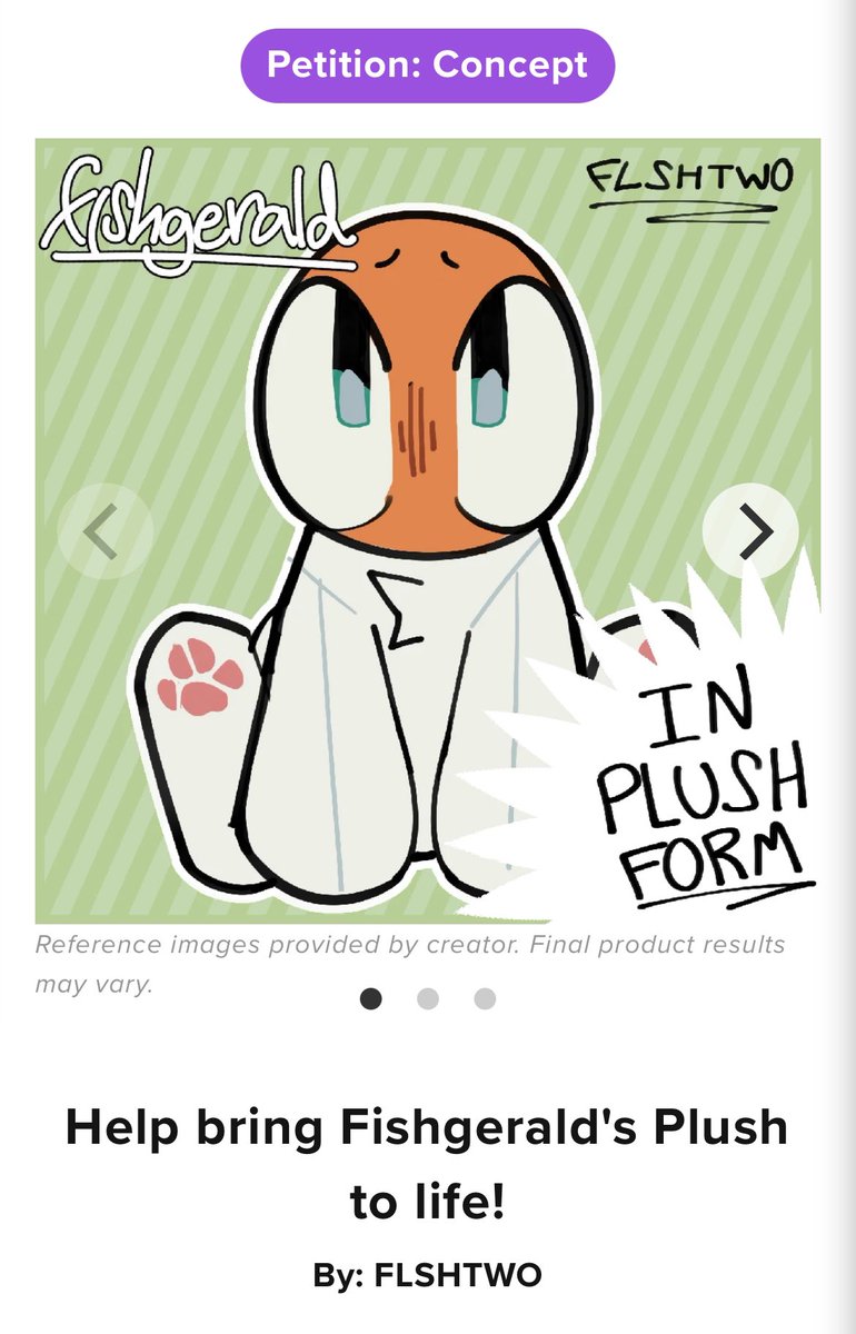 heres a thread to keep tracking in track!! ⛓️ makeship.com/petitions/fish…