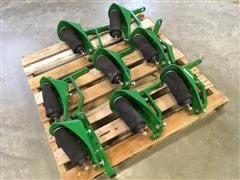 JoshJansen7's tweet image. Has anyone on here put pneumatic downforce bags on max emerge 2 units?  Looking to convert a 7200 8 row planter to pneumatic downforce. The planter currently has the heavy downforce springs. #agtwitter #planters #ontag