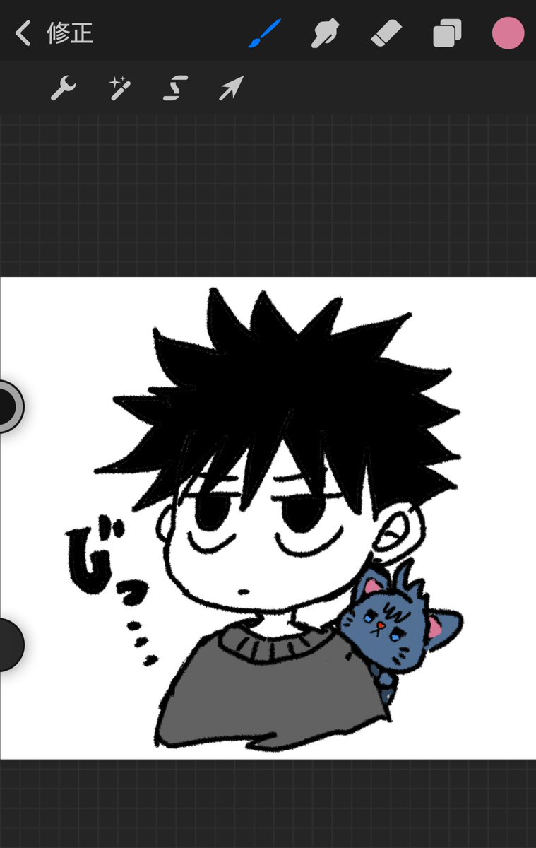 推しを描かないとしぬと言ってたわりに23時には布団に入っていたことを責める目 