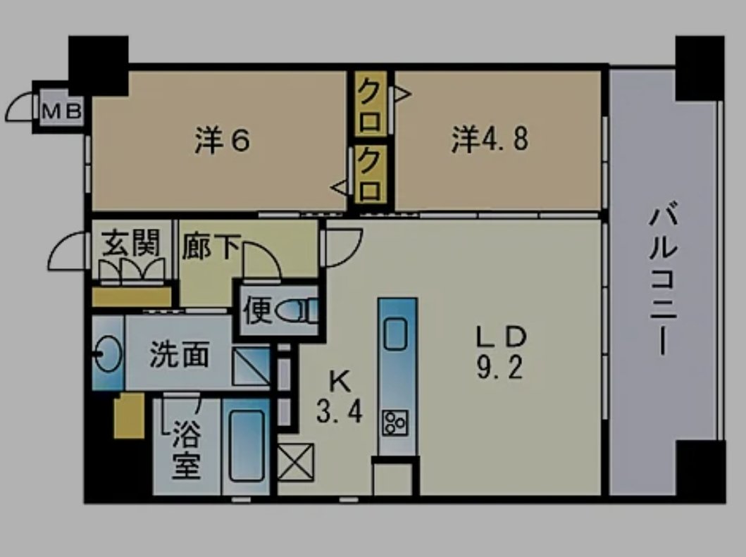 ogatanien1992's tweet photo. 地下鉄七隈線/別府駅まで徒歩3分🚶‍♀️
最上階で見晴らし抜群👍🏻
カードキーのデジタルロック式🗝
犬猫OK🐶🐱
2LDK/55.01㎡
 #ペット可  #駅近  #最上階  #福岡賃貸  #城南区 https://t.co/nWSJqhkihY