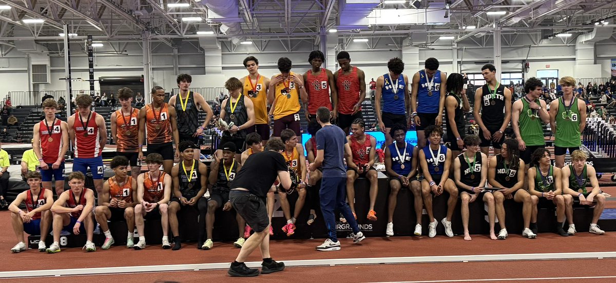 First tweet of 2025: 
Hoosier State Relays with 4 🏅

New School Records in '25
Boys 60m:60mh:200m:4x200:4x400
Girls HJ:200m:400m 

'24 
Boys400m(i):400m(o):Girls60m:100m:200m:4x1:4x200&amp;4x400 

15 School Records in 2 seasons. 11 All-State Athletes.2 State Champs: Back to 🚧