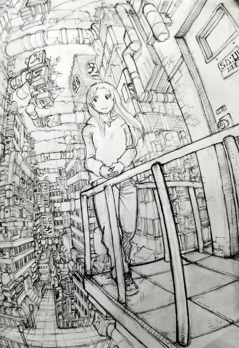 ちょっと頑張って描くのでラフです!!!! 