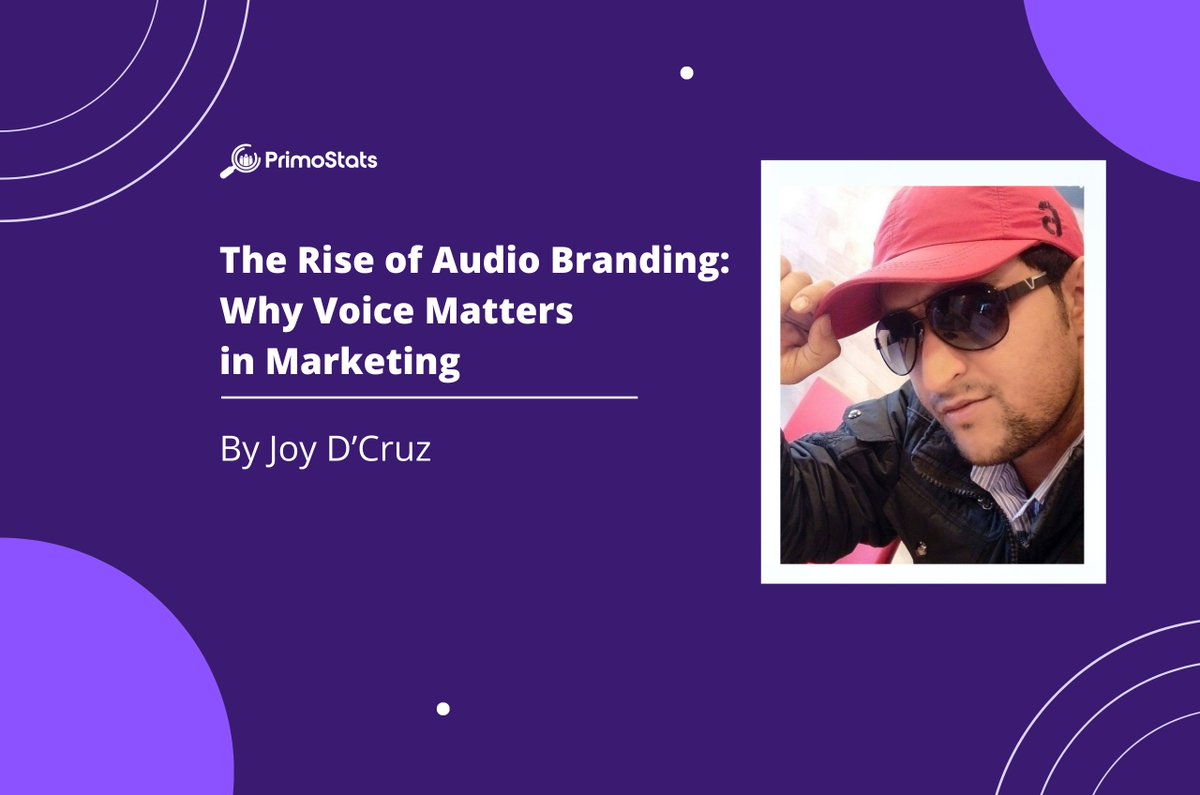 "Today, successful marketing teams create full-fledged sonic branding strategies, incorporating a variety of audio elements that work together to shape a brand’s identity." - Joy D’Cruz

Learn more 👇

primostats.com/blog/audio-bra…

#AudioBranding #Marketing