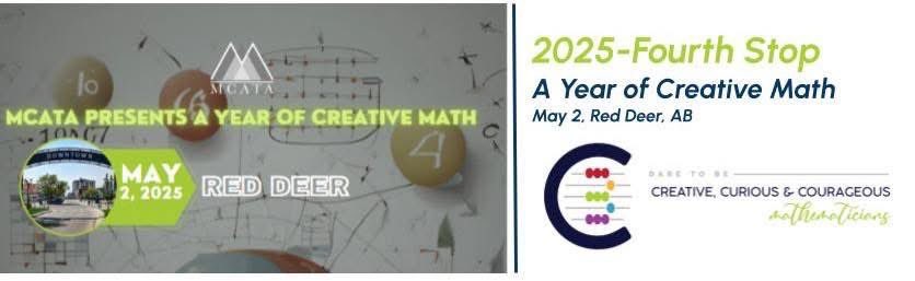 It’s your turn Red Deer. Please follow this link to register. 

reg.unityeventsolutions.com/se/CURIOUSMATH…