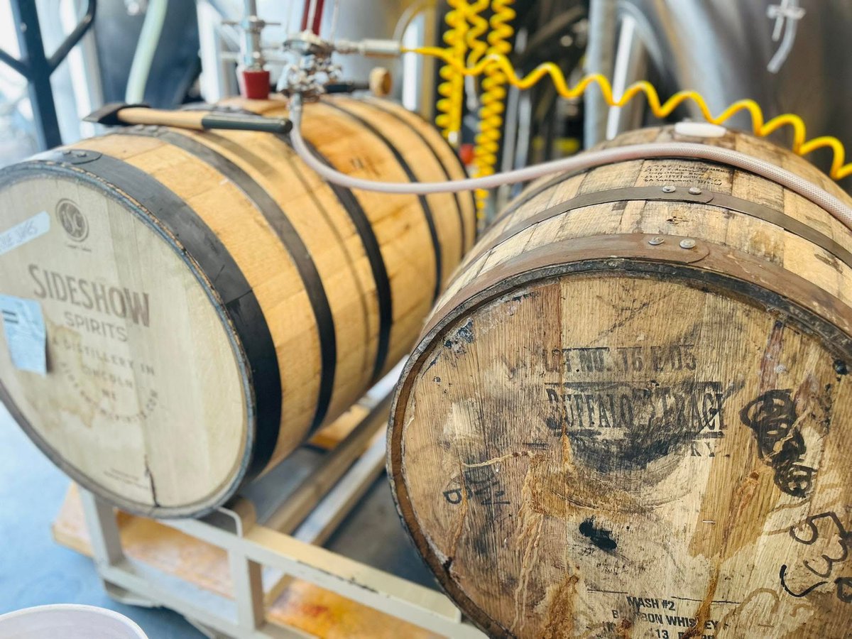 national beer day

our doors are closed on mondays 

the taps will remain unmoving until tomorrow

there is beer moving, however

multiple blends of barrel aged, malt-forward strong ales are entering their second round of spirit-laden oak casks

english barleywine, doppelbock, &amp;