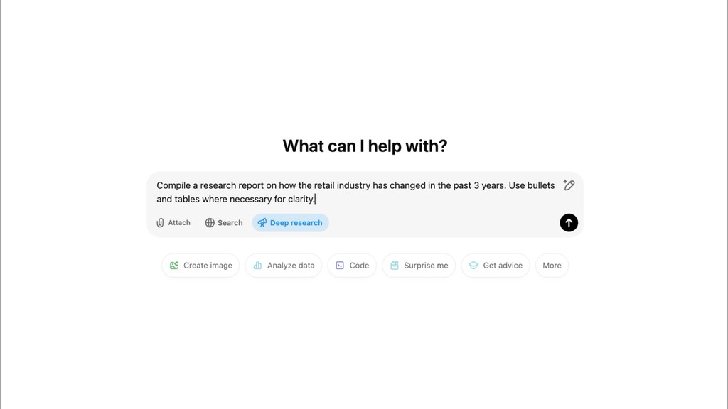 Proxiware's tweet photo. OpenAI's breakthrough Deep Research feature is now available to all. Discover how you can leverage this AI-powered research tool to gain competitive intelligence, accelerate decision-making, and drive business growth.

Learn more: https://t.co/bVzDP4X6i7 https://t.co/h2t8X89fBG