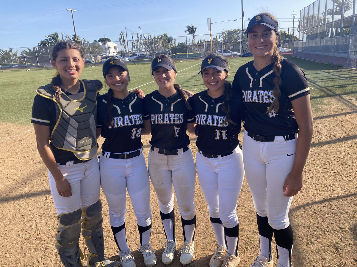 San Pedro High Softball (@pedrosoftball) on Twitter photo Pirates 8, Banning 3 (final)
Bri Rodela 3-3, 3 RBI, R
Breya Ventura 2-3, 2B, 2 RBI
Katie Borges 3-3, SB, 4 R
Jenna Ortega 1-4, 2 RBI
Caroline Baker 7 IP, 9 K, 3 R, 7 H, 2 BB
RECORD: 10-2, 3-0 Marine League. <a href="/breezepreps/">Breeze Varsity</a> <a href="/latsondheimer/">eric sondheimer</a> <a href="/JamaalStreet/">Jamaal Street</a> <a href="/NickIngram310/">Nick Ingram</a> <a href="/DamianCalhoun/">Damian Calhoun</a> Pirates 8, Banning 3 (final)
Bri Rodela 3-3, 3 RBI, R
Breya Ventura 2-3, 2B, 2 RBI
Katie Borges 3-3, SB, 4 R
Jenna Ortega 1-4, 2 RBI
Caroline Baker 7 IP, 9 K, 3 R, 7 H, 2 BB
RECORD: 10-2, 3-0 Marine League. <a href="/breezepreps/">Breeze Varsity</a> <a href="/latsondheimer/">eric sondheimer</a> <a href="/JamaalStreet/">Jamaal Street</a> <a href="/NickIngram310/">Nick Ingram</a> <a href="/DamianCalhoun/">Damian Calhoun</a>