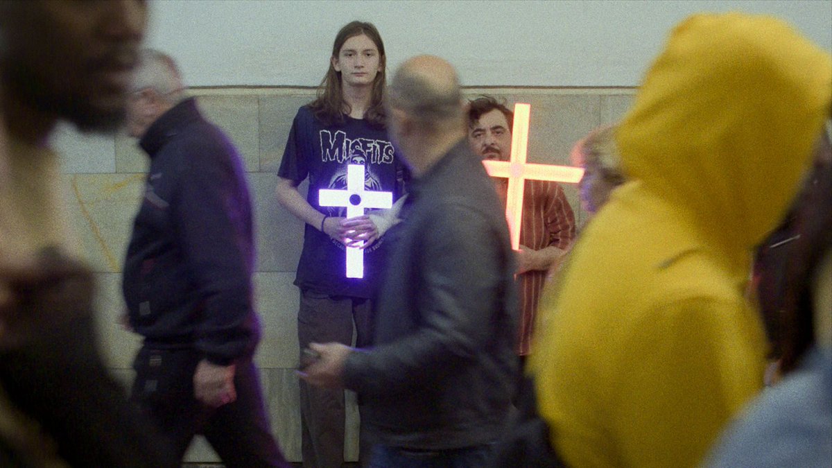 Winner of the Golden Leopard in <a href="/FilmFestLocarno/">Locarno Film Festival</a>'s Concorso Cineasti del Presente section, Tato Kotetishvili’s surprising debut feature HOLY ELECTRICITY makes its U.S. Premiere on April 12 &amp; 13 with director in person for Q&amp;As!

Join us this weekend! 🎟️: newdirectors.org