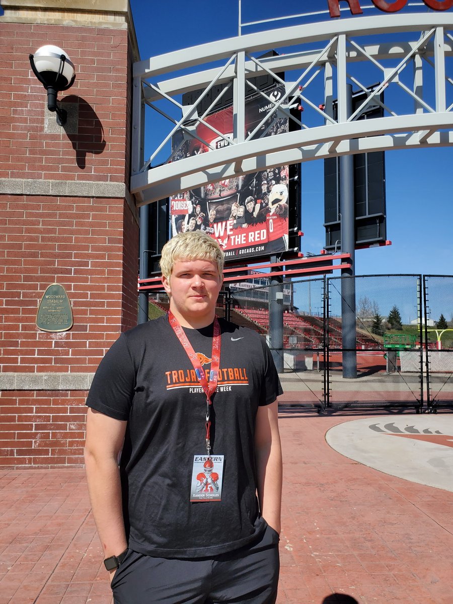 Xander Scholes (@xander_scholes) on Twitter photo Thank you to <a href="/Coach_Heffler/">Andrew Heffler, M.S.</a> <a href="/CoachGermer/">Chad Germer</a> <a href="/CoachBestEWU/">Coach Aaron Best</a> for the hospitality on Saturday at the EWU Jr Day. I'm super excited to get back out on the 18th. Thank you to <a href="/Coach_Heffler/">Andrew Heffler, M.S.</a> <a href="/CoachGermer/">Chad Germer</a> <a href="/CoachBestEWU/">Coach Aaron Best</a> for the hospitality on Saturday at the EWU Jr Day. I'm super excited to get back out on the 18th.