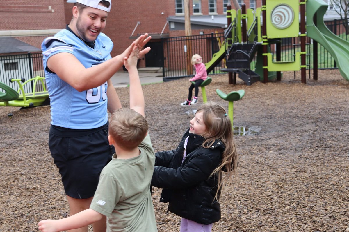 Adam Eichhorn (@coacheichhorn9) on Twitter photo Another successful Football Friday. I'm not sure who is having more fun! Absolutely love seeing our <a href="/Marietta_FB/">Marietta College Football</a> guys engage in such an impactful way with our elementary students.
Love.Action.Connection
#Pionation Another successful Football Friday. I'm not sure who is having more fun! Absolutely love seeing our <a href="/Marietta_FB/">Marietta College Football</a> guys engage in such an impactful way with our elementary students.
Love.Action.Connection
#Pionation
