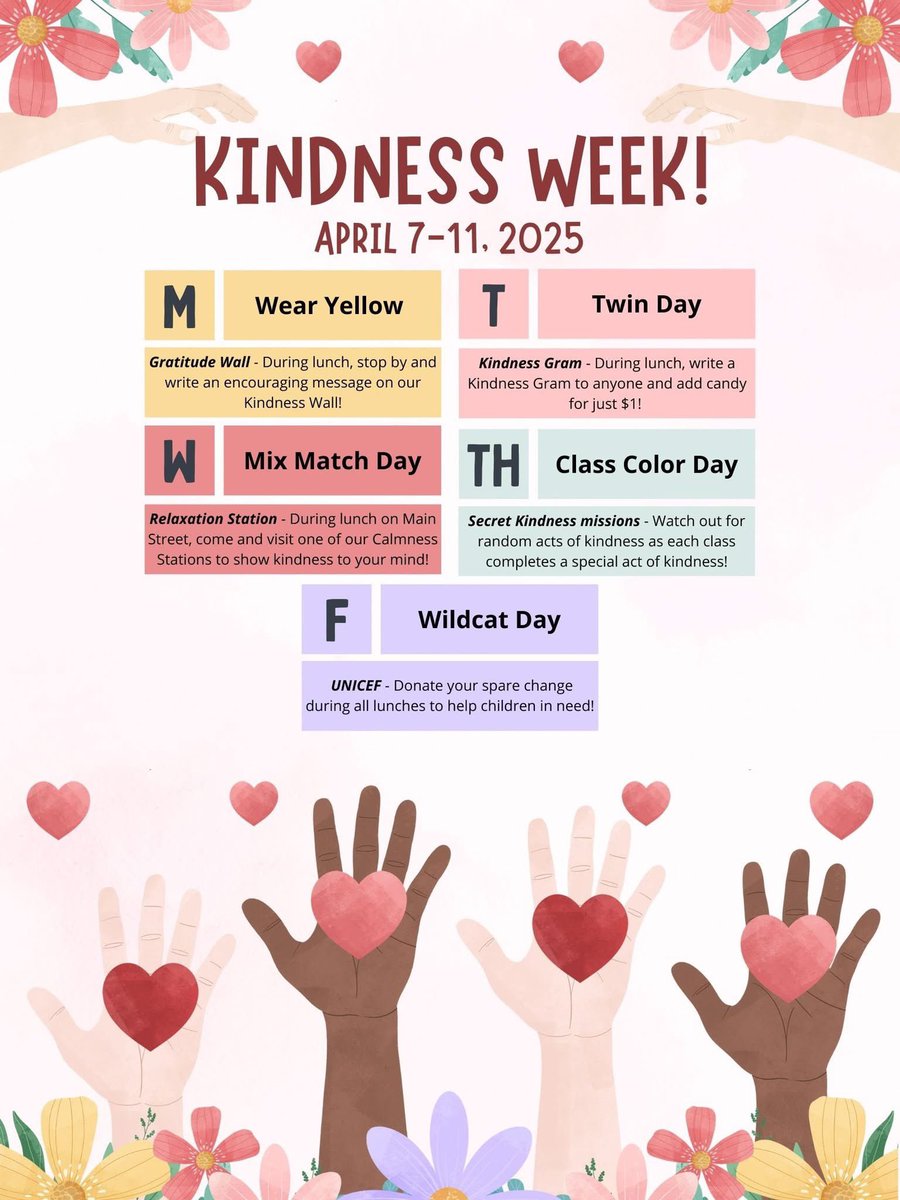 Northwestern High School - PGCPS (@nhs_pgcps) on Twitter photo Day 1 of Northwestern’s Kindness Week was a roaring success! Students and staff shared uplifting messages of kindness and encouragement across the campus. 🐾
<a href="/p_nsbarker/">NSBarker</a> <a href="/IsleyMcClure/">Nicole Isley-McClure</a> <a href="/DrCMarrow/">Dr. Carletta Marrow</a> <a href="/pgcps/">PGCPS</a> Day 1 of Northwestern’s Kindness Week was a roaring success! Students and staff shared uplifting messages of kindness and encouragement across the campus. 🐾
<a href="/p_nsbarker/">NSBarker</a> <a href="/IsleyMcClure/">Nicole Isley-McClure</a> <a href="/DrCMarrow/">Dr. Carletta Marrow</a> <a href="/pgcps/">PGCPS</a>