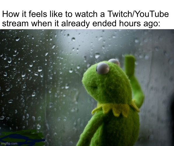 eomchy1's tweet photo. Hello...
X4: Foundations stream at 9:30 EST perhaps come see me their π«‘
That's how you feel if you dont come watch my twitch later
https://t.co/GhSOblcIJ6
#eomchy #kermit #meme #X4Foundations #newbie #smallstreamer #affiliate #twitchstreamer #live https://t.co/fGozUwgxHq