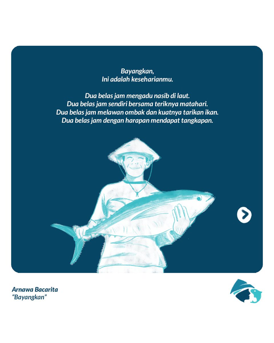 MDPIndonesia's tweet image. Selamat Hari Nelayan Nasional!

Terima kasih untuk para nelayan yang sudah bekerja keras untuk memenuhi kebutuhan pangan kami. 

Semoga kegiatan melaut para nelayan selalu disertai dengan hasil baik!

#HappyPeopleManyFish #HariNelayanNasional #MDPI