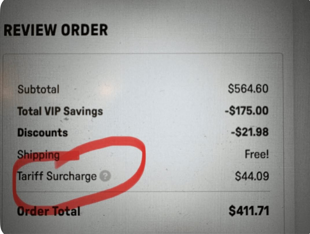 This is the new norm in the Trump economy. 

Now let’s see everyone do this. Show people EXACTLY how and why their prices are skyrocketing.