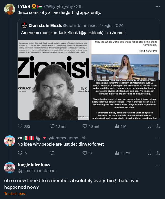 Which one of the trans here is right?

I think people are allowed to eat at mcdonalds and watch minecraft if they like it