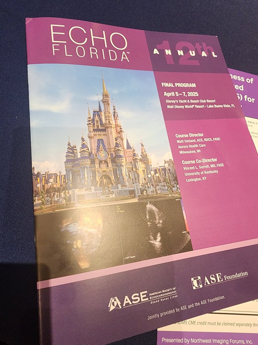 Dr. Priya Ramcharan (@priya451) on Twitter photo Echo-nerd mode ON at #EchoFlorida! Learnt from expert legends <a href="/VLSorrellImages/">V.L.Sorrell, MD (@CASEfromASE EIC)</a> <a href="/Sugeng_Lissa/">Lissa Sugeng</a> <a href="/saricmu/">Muhamed Saric</a> <a href="/renujain19/">Renu</a> <a href="/tabrahammd/">theodoreabraham</a> <a href="/SNagueh/">Sherif F Nagueh</a> @nishathquader & stars <a href="/McKeSchweitzer/">McKenzie Schweitzer</a> <a href="/EricKruse/">Eric Kruse</a> @mattumland
Dove deep into EF, 3D, strain, cardiomyopathies, valves & IHD.
#Echo #CardioTwitter Echo-nerd mode ON at #EchoFlorida! Learnt from expert legends <a href="/VLSorrellImages/">V.L.Sorrell, MD (@CASEfromASE EIC)</a> <a href="/Sugeng_Lissa/">Lissa Sugeng</a> <a href="/saricmu/">Muhamed Saric</a> <a href="/renujain19/">Renu</a> <a href="/tabrahammd/">theodoreabraham</a> <a href="/SNagueh/">Sherif F Nagueh</a> @nishathquader & stars <a href="/McKeSchweitzer/">McKenzie Schweitzer</a> <a href="/EricKruse/">Eric Kruse</a> @mattumland
Dove deep into EF, 3D, strain, cardiomyopathies, valves & IHD.
#Echo #CardioTwitter
