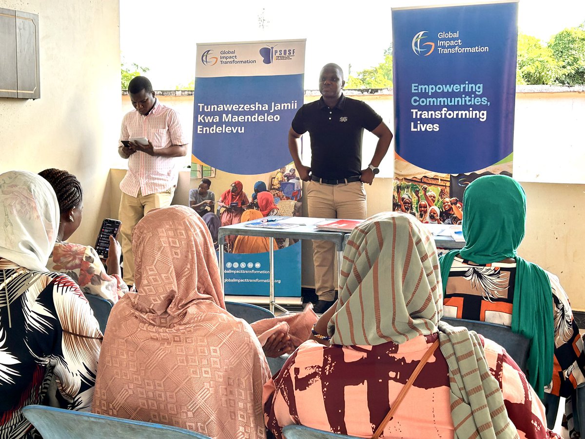 globalimpactt's tweet photo. Group One Done! 9 More to Go!

In collaboration with PSOSF  we have  launched our Training of Trainers (ToT) program in Mtwara, empowering 10 women and girls with innovative, tech-enabled skills to produce alternative charcoal, a clean, sustainable solution for energy and economic resilience. 

The training was graced by the presence of Ms Mkulungwa Mohamed Hassan, Community Development Officer (CDO) for Mtwara Region, highlighting the Government’s support in promoting inclusive, grassroots driven development.

No one will be left behind. Group Two is loading… stay tuned!

#GITImpact #GlobalImpactTransformation 
#WomenEmpowerment 
#Innovation #Mtwara #Tanzania #Africa