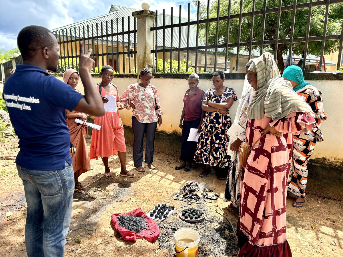 globalimpactt's tweet photo. Group One Done! 9 More to Go!

In collaboration with PSOSF  we have  launched our Training of Trainers (ToT) program in Mtwara, empowering 10 women and girls with innovative, tech-enabled skills to produce alternative charcoal, a clean, sustainable solution for energy and economic resilience. 

The training was graced by the presence of Ms Mkulungwa Mohamed Hassan, Community Development Officer (CDO) for Mtwara Region, highlighting the Government’s support in promoting inclusive, grassroots driven development.

No one will be left behind. Group Two is loading… stay tuned!

#GITImpact #GlobalImpactTransformation 
#WomenEmpowerment 
#Innovation #Mtwara #Tanzania #Africa