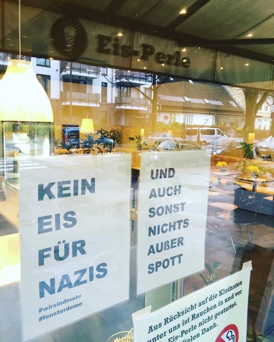 Ich war da schon einmal. Hat Scheiße geschmeckt da. Also wie eigentlich alles in Hamburg