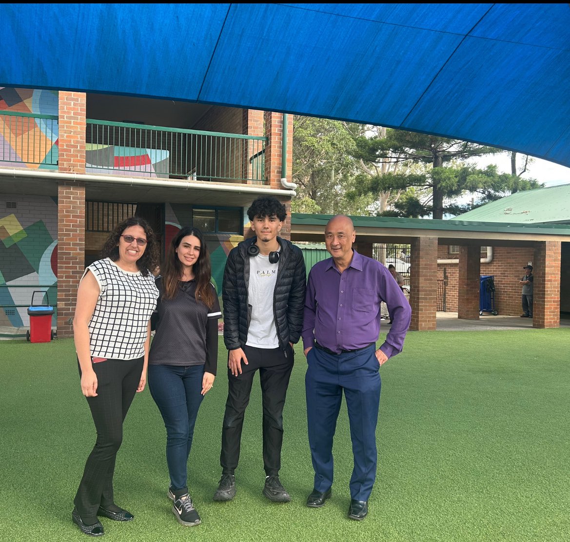 Always a joy to have past students come back and thank their teachers for their hard work and educating them. Today, it was a past student visiting from Melbourne, currently in Year 12