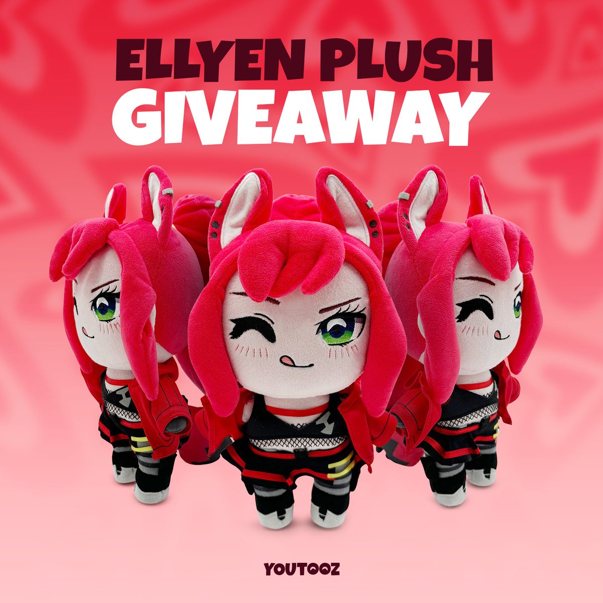 💥ELLY PLUSHY GIVEAWAY TIME‼️💥

retweet this post + follow <a href="/youtooz/">youtooz</a> for a
chance to win a FREE Elly plushy ❤️

plushies drop April 11th‼️

GOOD LUCK &amp; THANKS FOR SUPPORTING ME💕