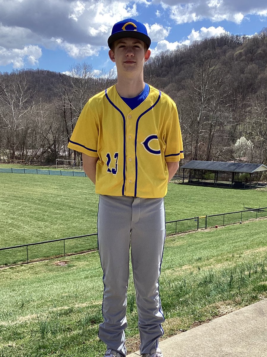 ClayHSBaseball's tweet photo. Congrats to Derick Oliver on his first varsity pitching appearance and win this evening! He went 3+ with 0 H, 0 R, and 7 Ks to earn the win vs. New Boston. Atta boy, Rookie!

@claylsdsports https://t.co/dfPXDBkkGM