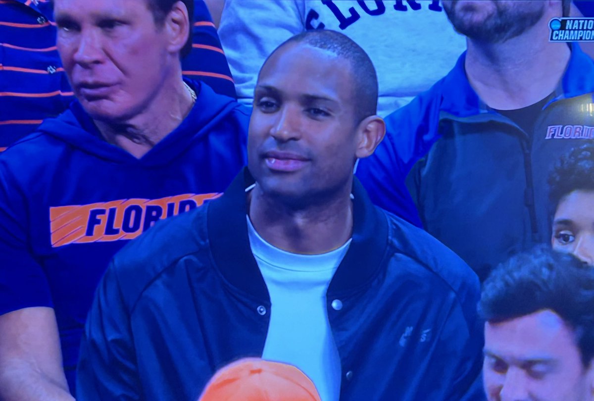 JustinmTurpin's tweet photo. Al Horford is in San Antonio supporting his Gators 🐊🐊 https://t.co/hbPmJBmCl8