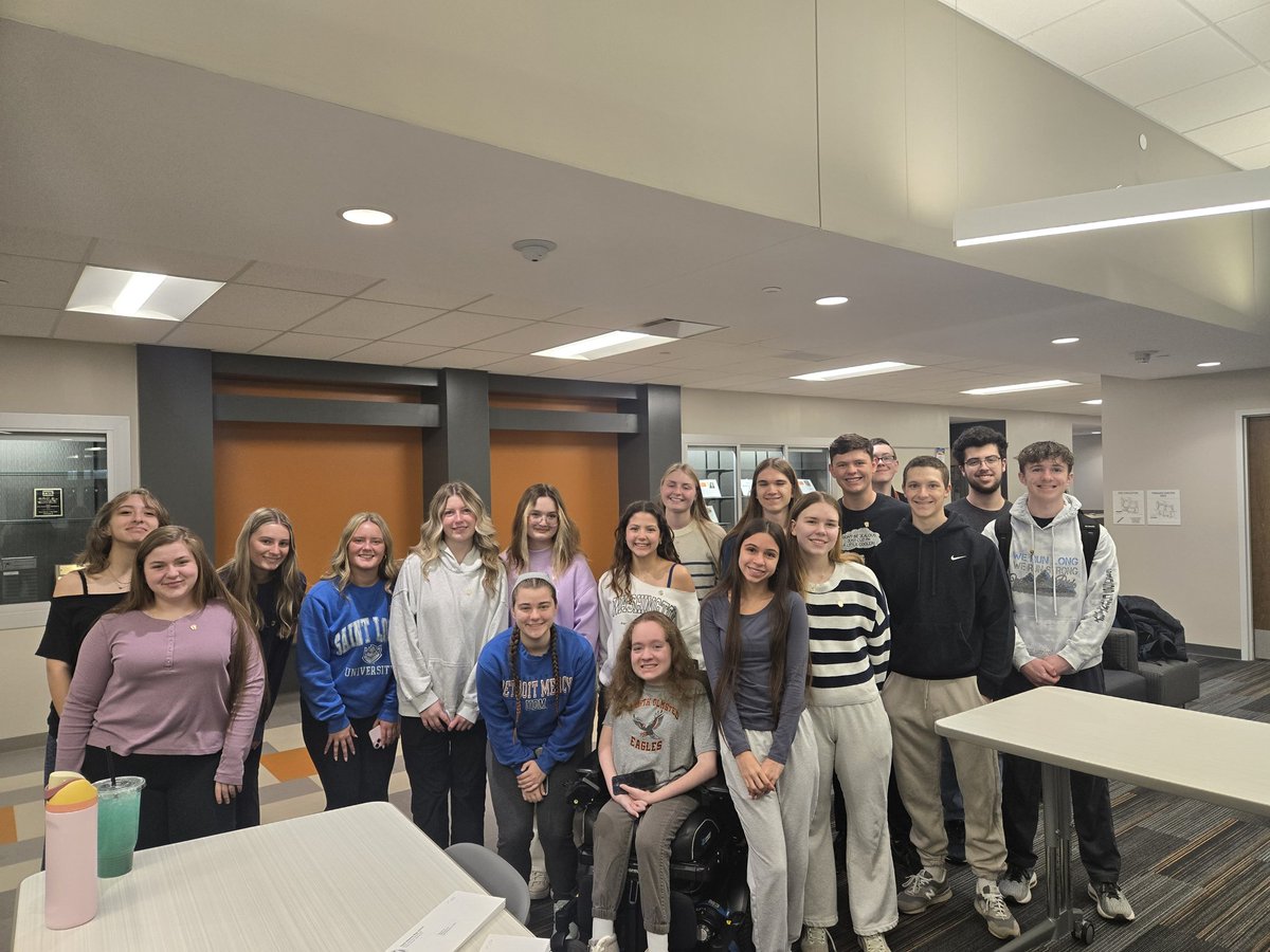 Current NHS members were ready this morning to tap the newly selected candidates for Induction!