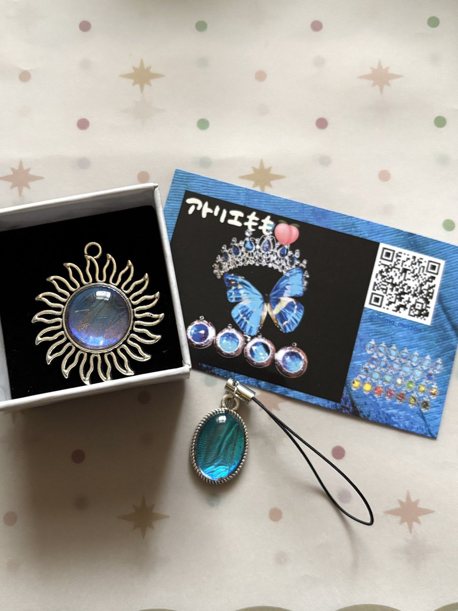🦋ももすけ🦋【本物の蝶の羽でアクセサリー作る人