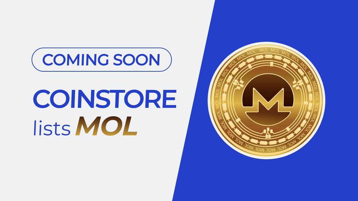 CoinstoreExc's tweet photo. 🔥COMING SOON ON COINSTORE🔥

👏 Welcome: @AnrytonTech $MOL 👏

👇Watch this space for more👇
🌎Official website: https://t.co/7ib2x8xMvB
👩‍👦Official Telegram: https://t.co/BYDAWE502O https://t.co/FQVoWfrjX5