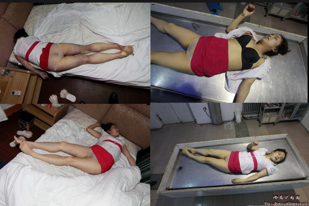 酒店房间里因病突然去shi的美丽女孩 #冰恋