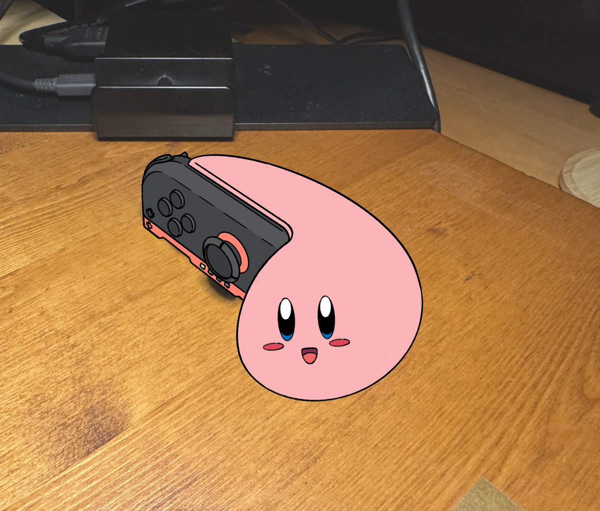 Guys, hear me out. Kirby mouse grip for Joy-Con 2. This will prevent you from developing carpal tunnel syndrome.
 #switch2 #switch2ダイレクト