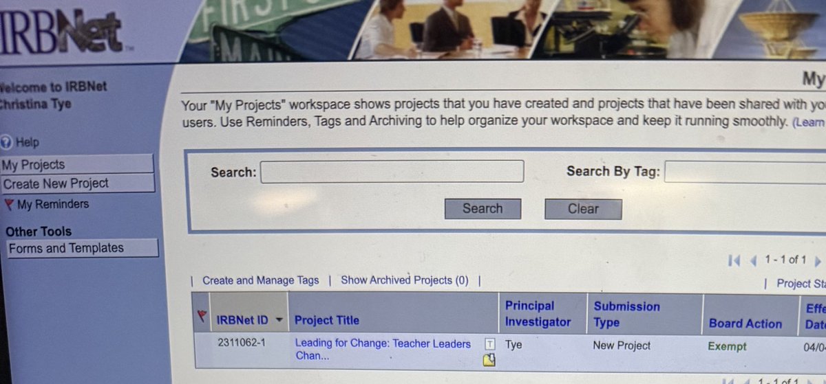 The moment you see this and you feel unstoppable.  Then, of course, I tripped on the rug as I headed outside the door.  😂  

I’m still going to take the win!  In my best Elle Woods voice, “We did it!” IRB approved!