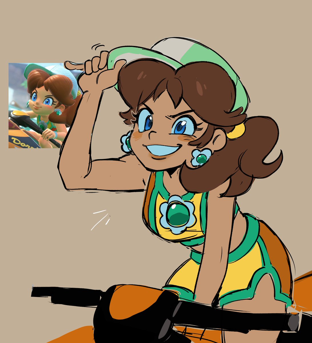 quick doodle of Daisy cause her new model is so cute..